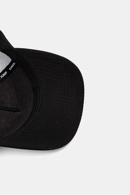 Kangol czapka z daszkiem SEERSUCKER MESH TRUCKER czarny K5339.BK001