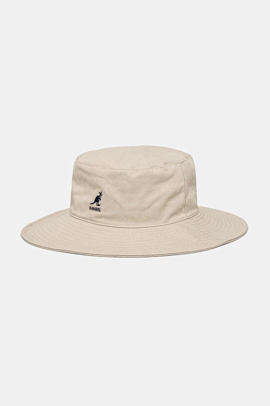 Βαμβακερό καπέλο Kangol WASHED FISHERMAN βαμβάκι μπεζ K5368.KH262