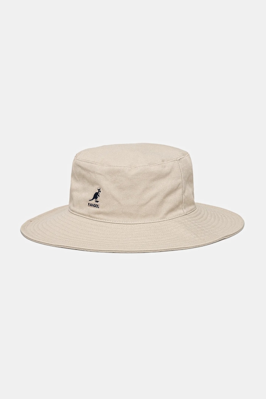 Bavlněný klobouk Kangol WASHED FISHERMAN bavlna béžová K5368.KH262
