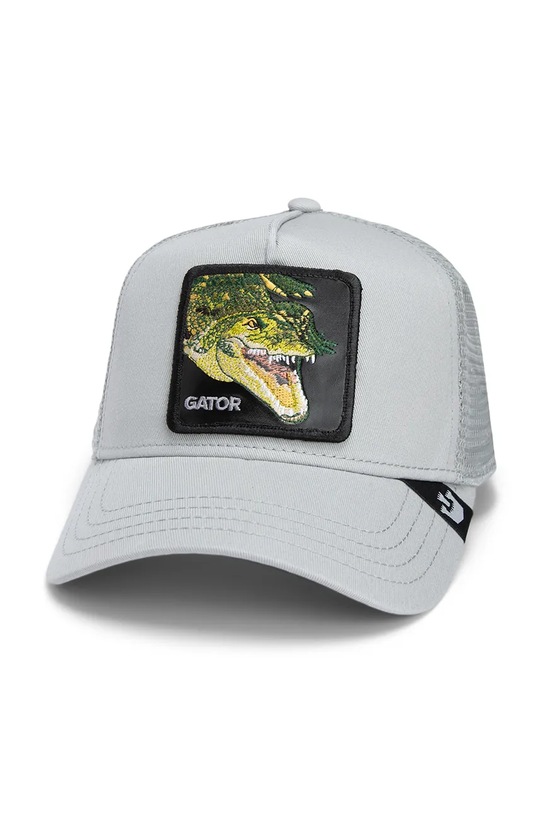 Goorin Bros czapka z daszkiem Swamp Monster aplikacja szary 101.2123