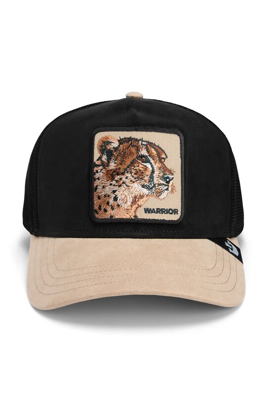 Kšiltovka Goorin Bros The Suede Cheetah 101.1848 černá AA00