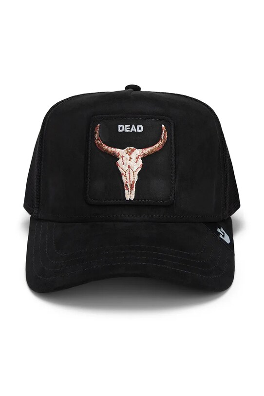 Καπέλο Goorin Bros The Suede Skull 101.2125 μαύρο AA00