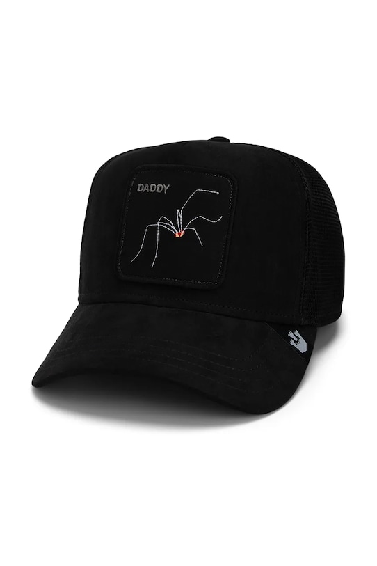 Kapa s šiltom Goorin Bros The Suede Spider Našitek črna 101.1747