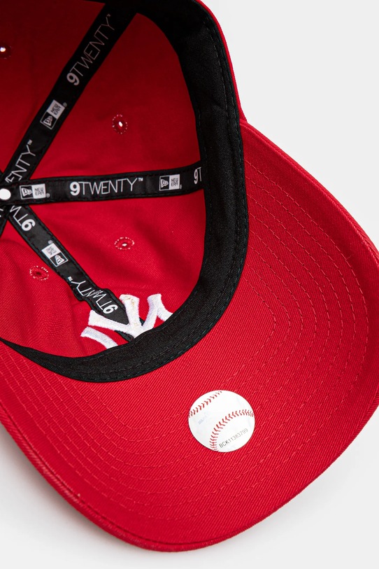 Bavlněná baseballová čepice New Era červená 60471474