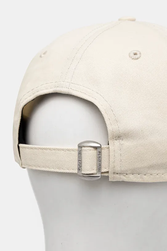 Akcesoria New Era czapka z daszkiem bawełniana 60471476 beżowy