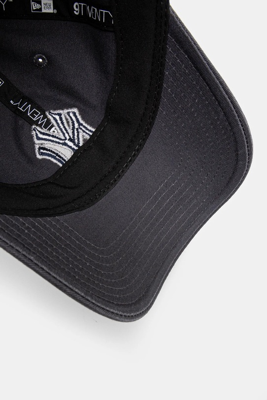 New Era czapka z daszkiem bawełniana szary 60235294