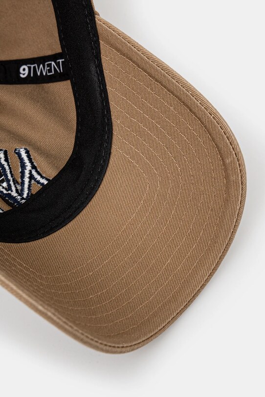 Bavlněná baseballová čepice New Era hnědá 60235283