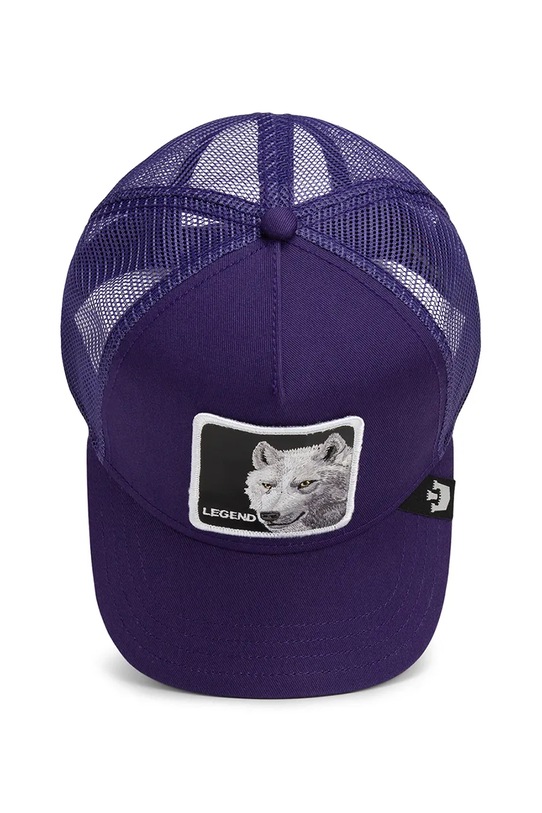 Goorin Bros czapka z daszkiem Legendary Wolf 101.2476 fioletowy
