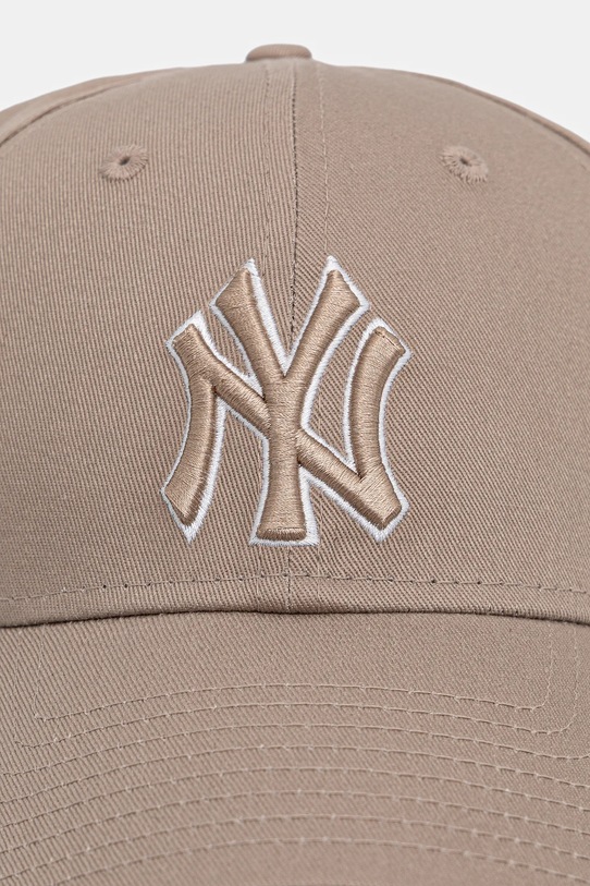 New Era czapka z daszkiem bawełniana 60675524 beżowy AA00