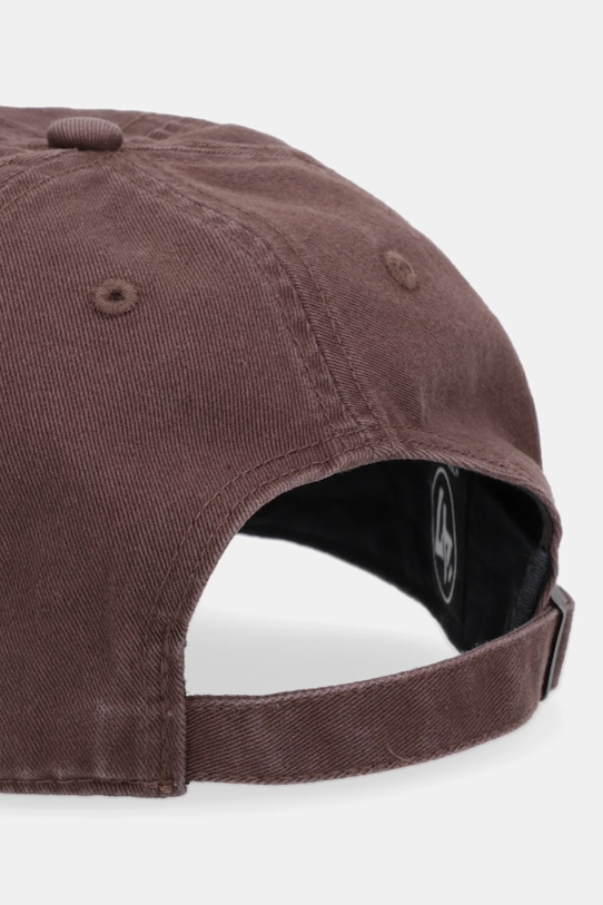 Akcesoria 47 brand czapka z daszkiem bawełniana MLB Los Angeles Dodgers B.BSRNR12GWS.BWA brązowy