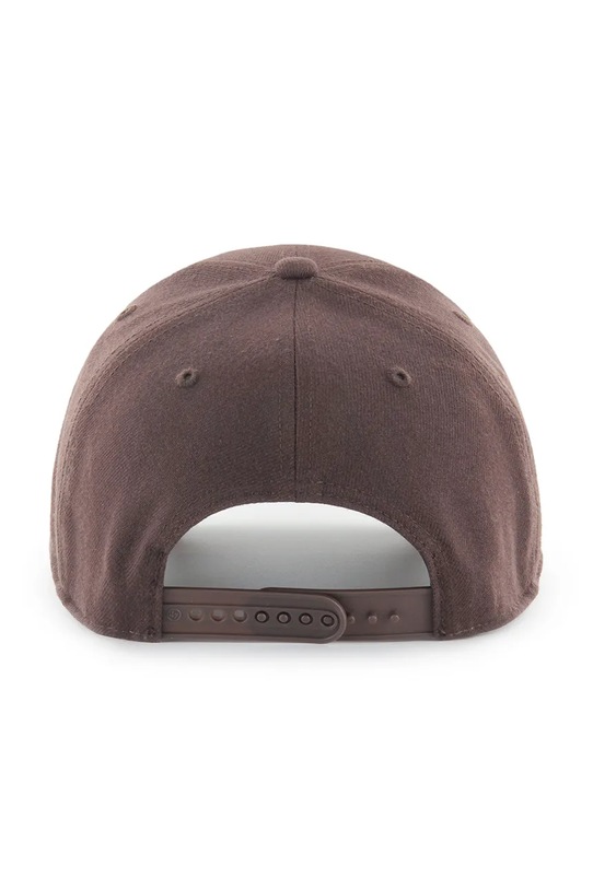 47 brand czapka z daszkiem z dodatkiem wełny MLB New York Yankees B.MVPSP17WBP.BWF brązowy AA00