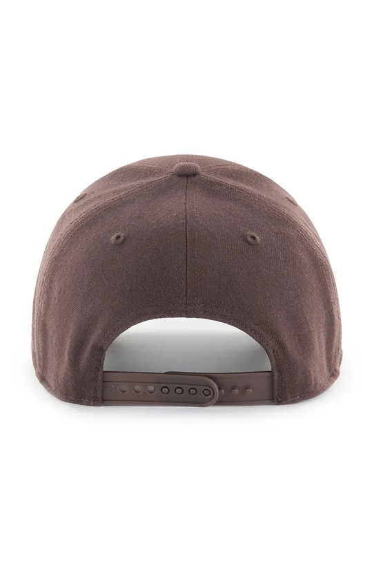 Шапка с козирка с вълна 47 brand MLB New York Yankees B.MVPSP17WBP.BWE кафяв AA00