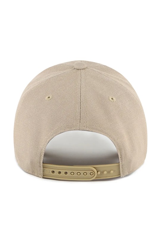 47 brand czapka z daszkiem z dodatkiem wełny MLB New York Yankees B.MVPSP17WBP.KHQ zielony AA00