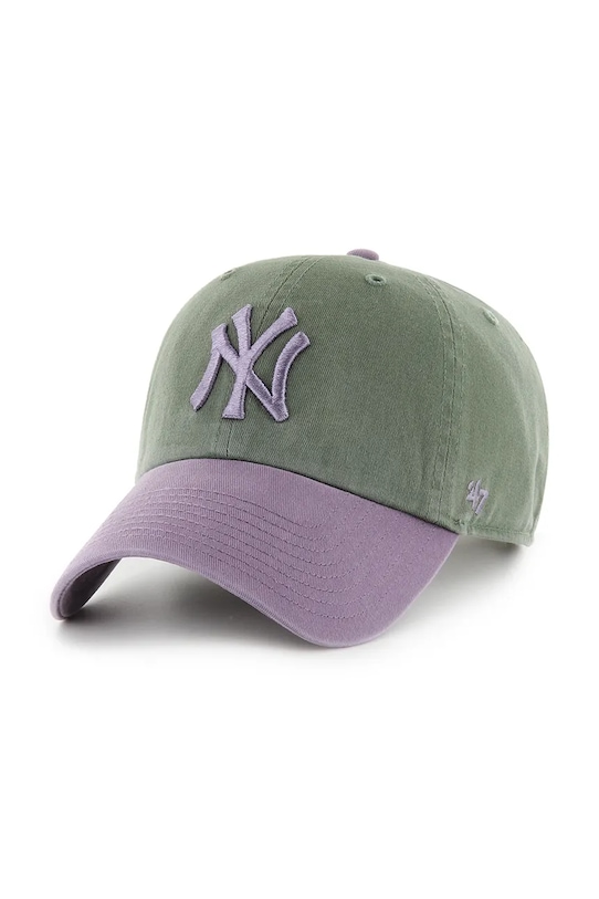 Bombažna bejzbolska kapa 47 brand MLB New York Yankees Bombaž zelena B.NLTRG17GWS.MS