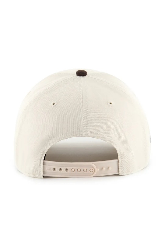 Akcesoria 47 brand czapka z daszkiem bawełniana MLB Athletics Sure Shot BCPTN.MDTTC18GWP.BN08 beżowy