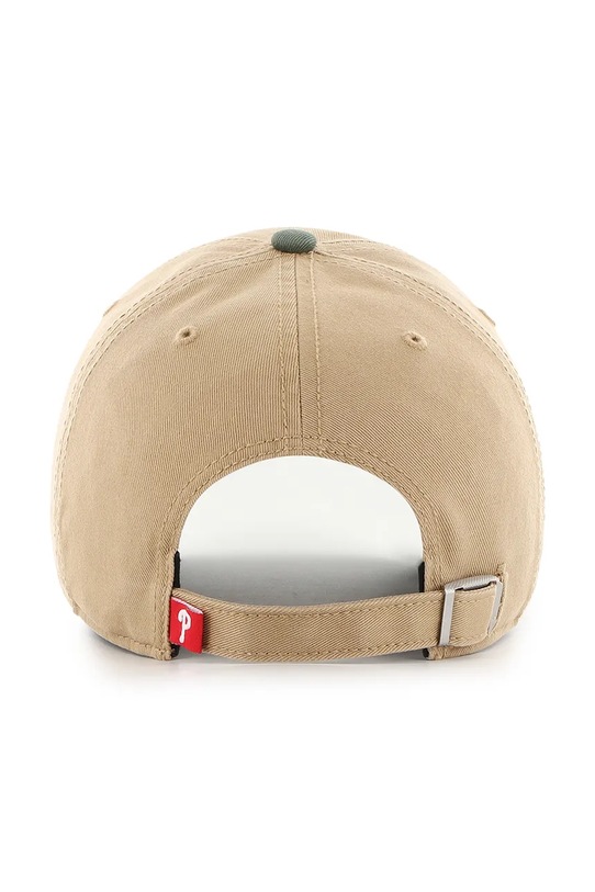 47 brand czapka z daszkiem bawełniana MLB Philadelphia Phillies B.CARCU19GWS.KH zielony AA00