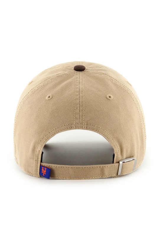 47 brand czapka z daszkiem bawełniana MLB New York Mets B.CARCU16GWS.KH zielony AA00