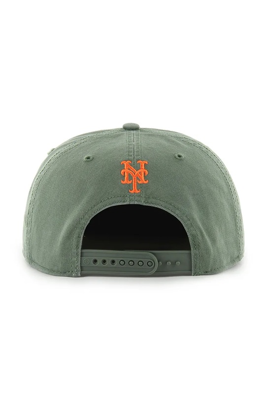 47 brand czapka z daszkiem bawełniana MLB New York Mets B.CARRL16GWP.MS zielony AA00