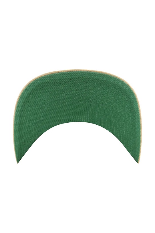 Akcesoria 47 brand czapka z daszkiem bawełniana MLB Los Angeles Dodgers B.CARRL12GWP.KH zielony