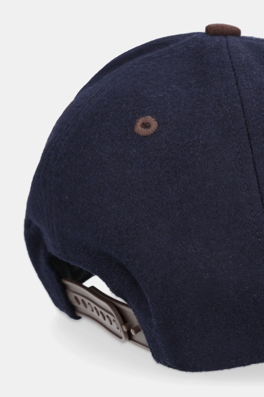 Akcesoria 47 brand czapka z daszkiem z dodatkiem wełny MLB New York Mets B.CHSHT16WIP.NY granatowy