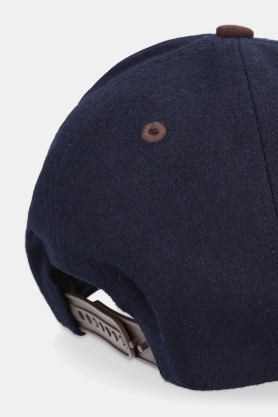 Akcesoria 47 brand czapka z daszkiem z dodatkiem wełny MLB New York Mets B.CHSHT16WIP.NY granatowy