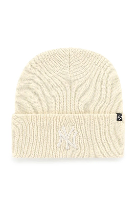 47 brand czapka MLB New York Yankees aplikacja beżowy B.HYMKR17ACE.NTO