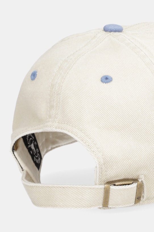 Akcesoria 47 brand czapka z daszkiem bawełniana MLB New York Yankees B.BRKTL17DHS.K0 beżowy