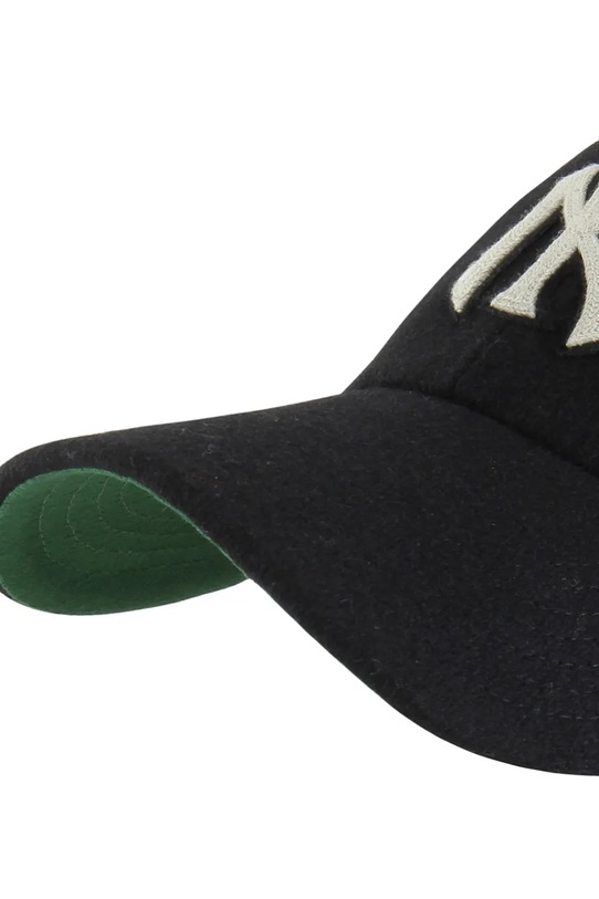 Akcesoria 47 brand czapka z daszkiem z dodatkiem wełny MLB New York Yankees B.GLDAG17WIS.BK czarny