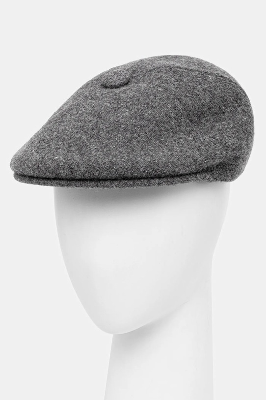 Kangol kaszkiet z wełną WOOL PANEL 575 K3771.FL034 szary AA00