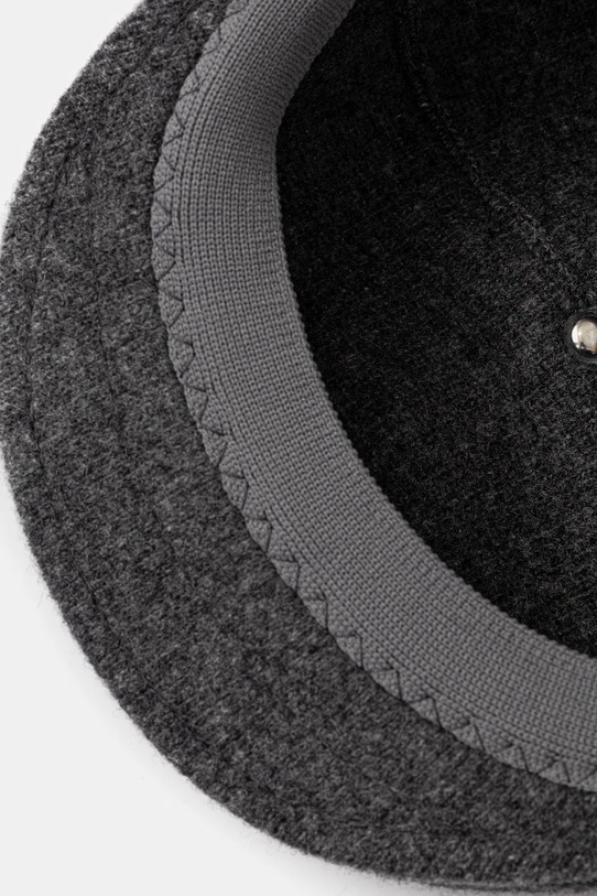 Kangol kaszkiet z wełną WOOL PANEL 575 K3771.FL034 szary