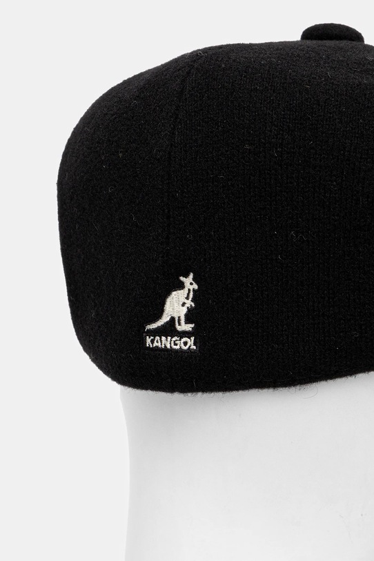 Kangol kaszkiet z wełną WOOL PANEL 575 K3771.BK001 czarny AA00