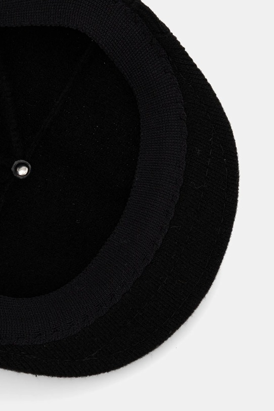 Akcesoria Kangol kaszkiet z wełną WOOL PANEL 575 K3771.BK001 czarny