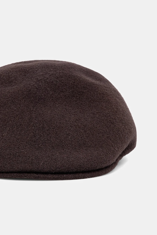 Kangol kaszkiet z wełną SEAMLESS WOOL 507 K0875FA.ES220 brązowy AA00