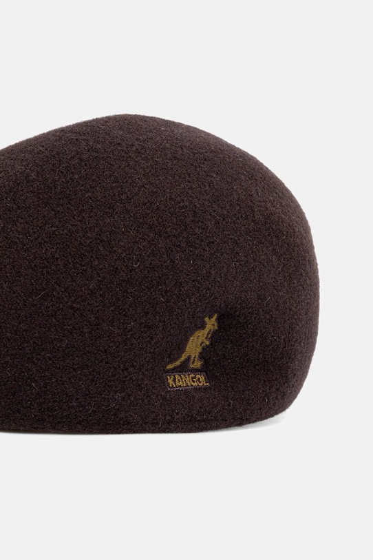 Akcesoria Kangol kaszkiet z wełną SEAMLESS WOOL 507 K0875FA.ES220 brązowy
