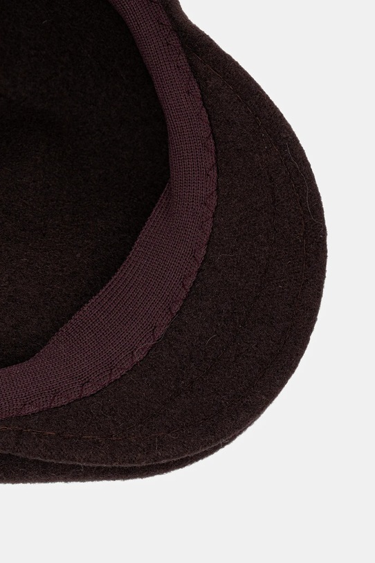 Kangol kaszkiet z wełną SEAMLESS WOOL 507 brązowy K0875FA.ES220
