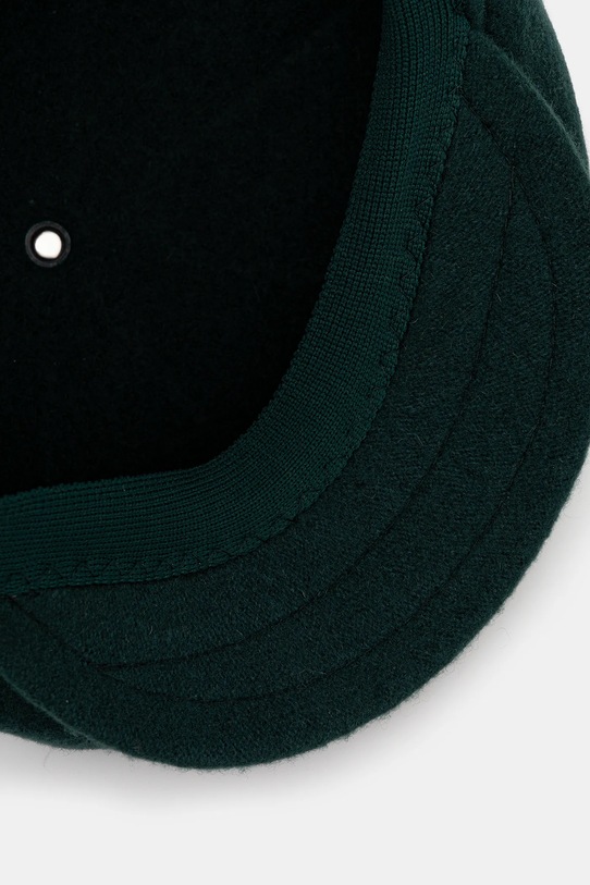 Kangol kaszkiet z wełną WOOL HAWKER zielony K3164HT.DE301