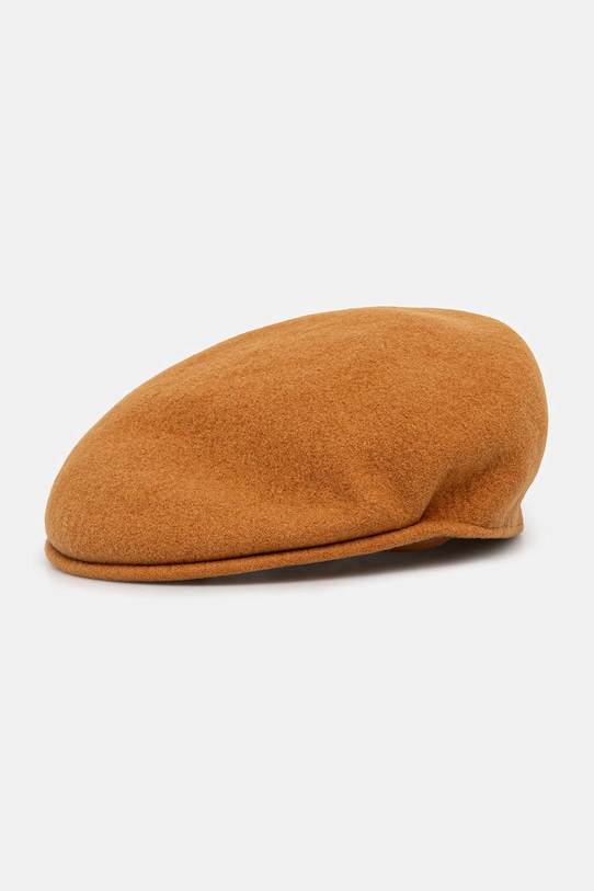 Kangol kaszkiet wełniany 504 wełna żółty 0258BC.RC228