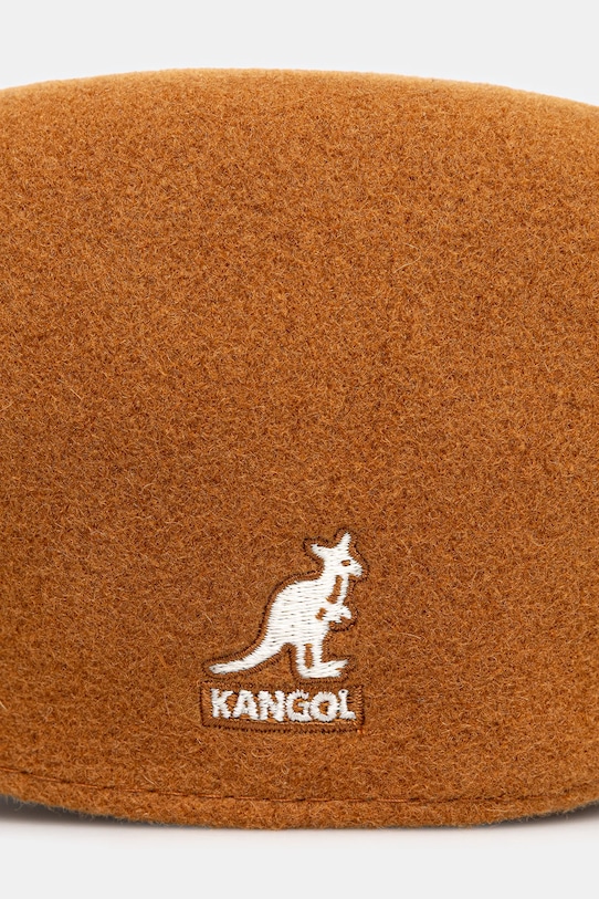 Vlnená čiapka Kangol 504 0258BC.RC228 oranžová AA00
