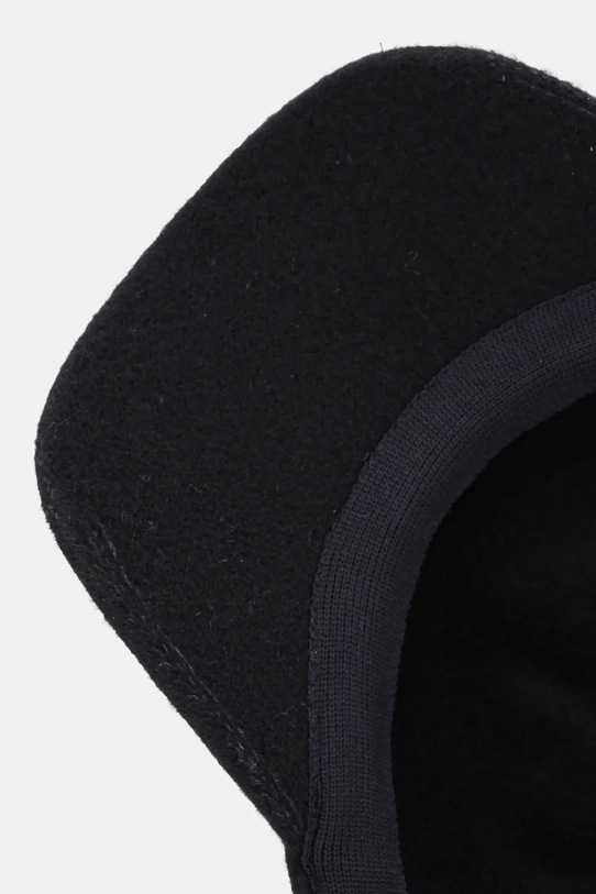 Kangol czapka z daszkiem z wełną SPACECAP czarny K3660.BK001