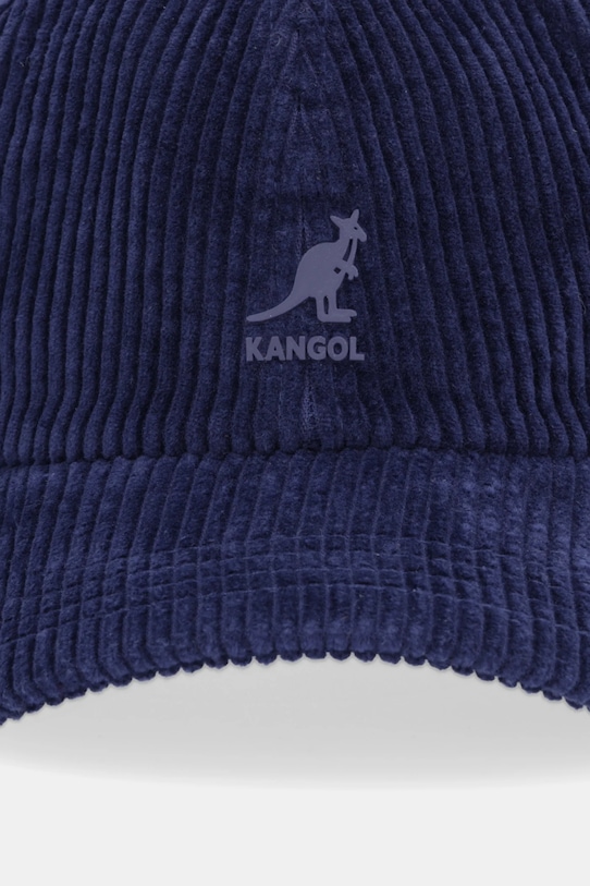 Kangol czapka z daszkiem bawełniana EARFLAP K5470.HI501 granatowy AA00