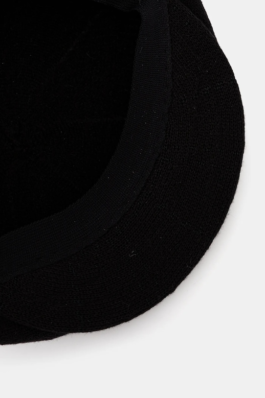 Kangol kaszkiet z domieszką wełny HERITAGE czarny K3778.SB002