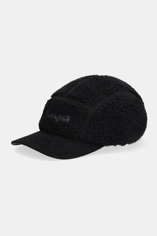 Kangol czapka z daszkiem FAUX SHERPA 5-PANEL pozostałe czarny K5466.BK001