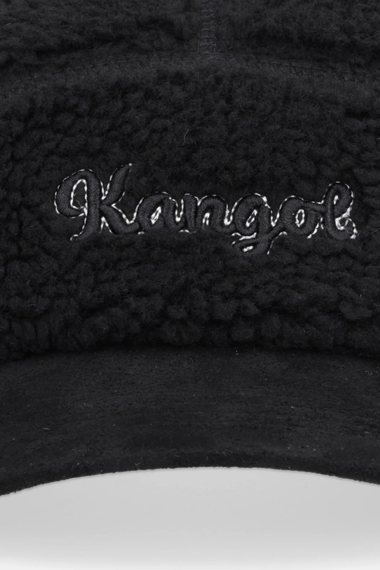 Kangol czapka z daszkiem FAUX SHERPA 5-PANEL K5466.BK001 czarny AA00