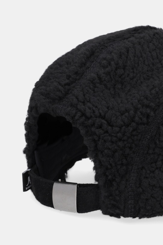 Akcesoria Kangol czapka z daszkiem FAUX SHERPA 5-PANEL K5466.BK001 czarny
