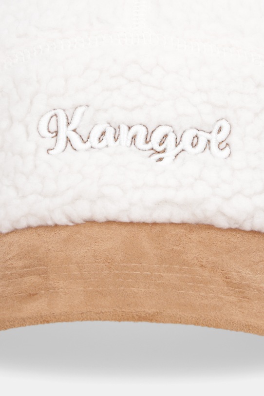 Kangol czapka z daszkiem FAUX SHERPA 5-PANEL K5466.NT159 beżowy AA00
