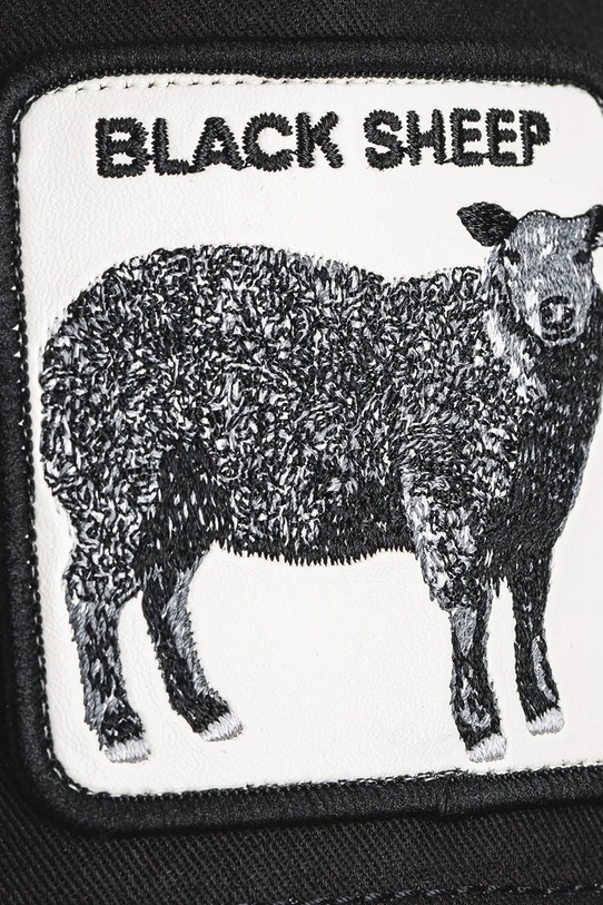 Goorin Bros czapka z daszkiem z dodatkiem bawełny Black Sheep Trucker 101.2457