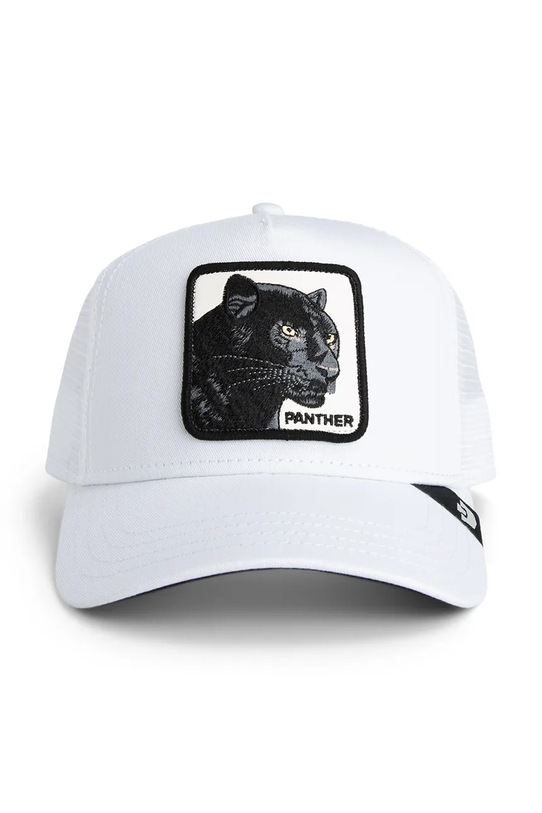 Goorin Bros czapka z daszkiem z dodatkiem bawełny Panther Trucker 101.2450 biały AA00