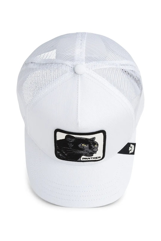 Goorin Bros czapka z daszkiem z dodatkiem bawełny Panther Trucker 101.2450 biały