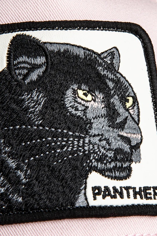 Goorin Bros czapka z daszkiem z dodatkiem bawełny Panther Trucker 101.2450 różowy