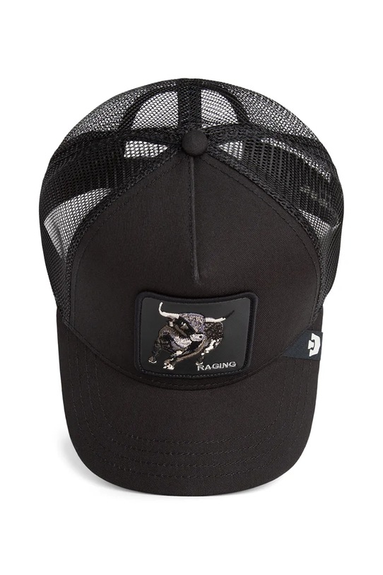 Goorin Bros czapka z daszkiem z dodatkiem bawełny Raging Trucker 101.2535 czarny